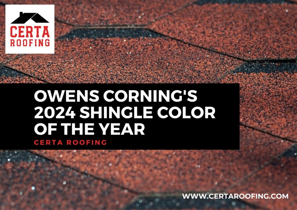 Owens Corning's 2024 Shingle Color of the year